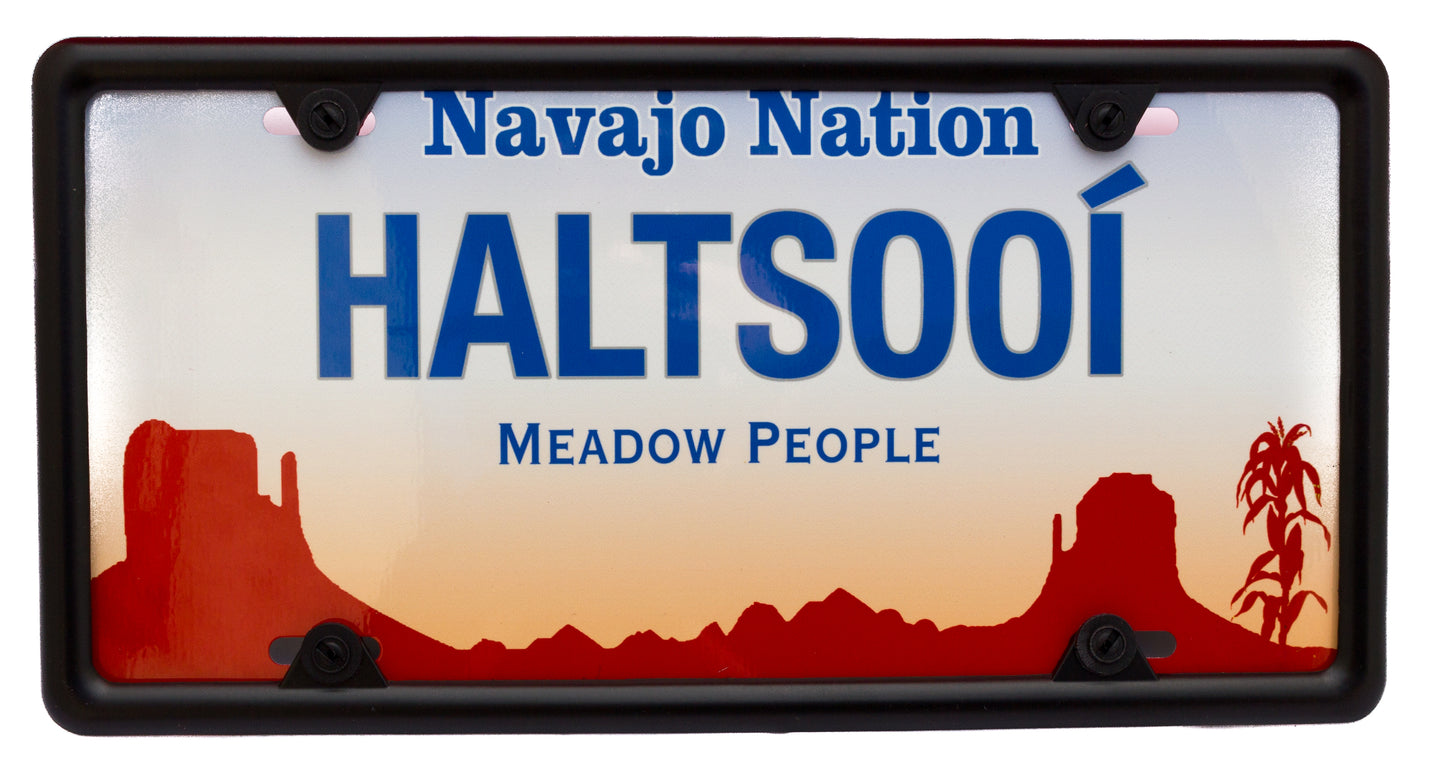 Haltsooí – Meadow People License Plate