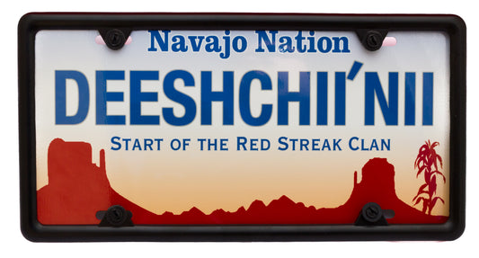 Deeshchii’nii – Start of The Red Streak License Plate